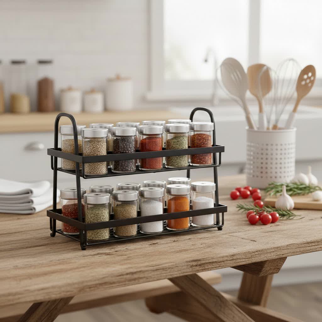 The Ultimate Guide to Countertop Spice Racks: Organize Your Kitchen with Style