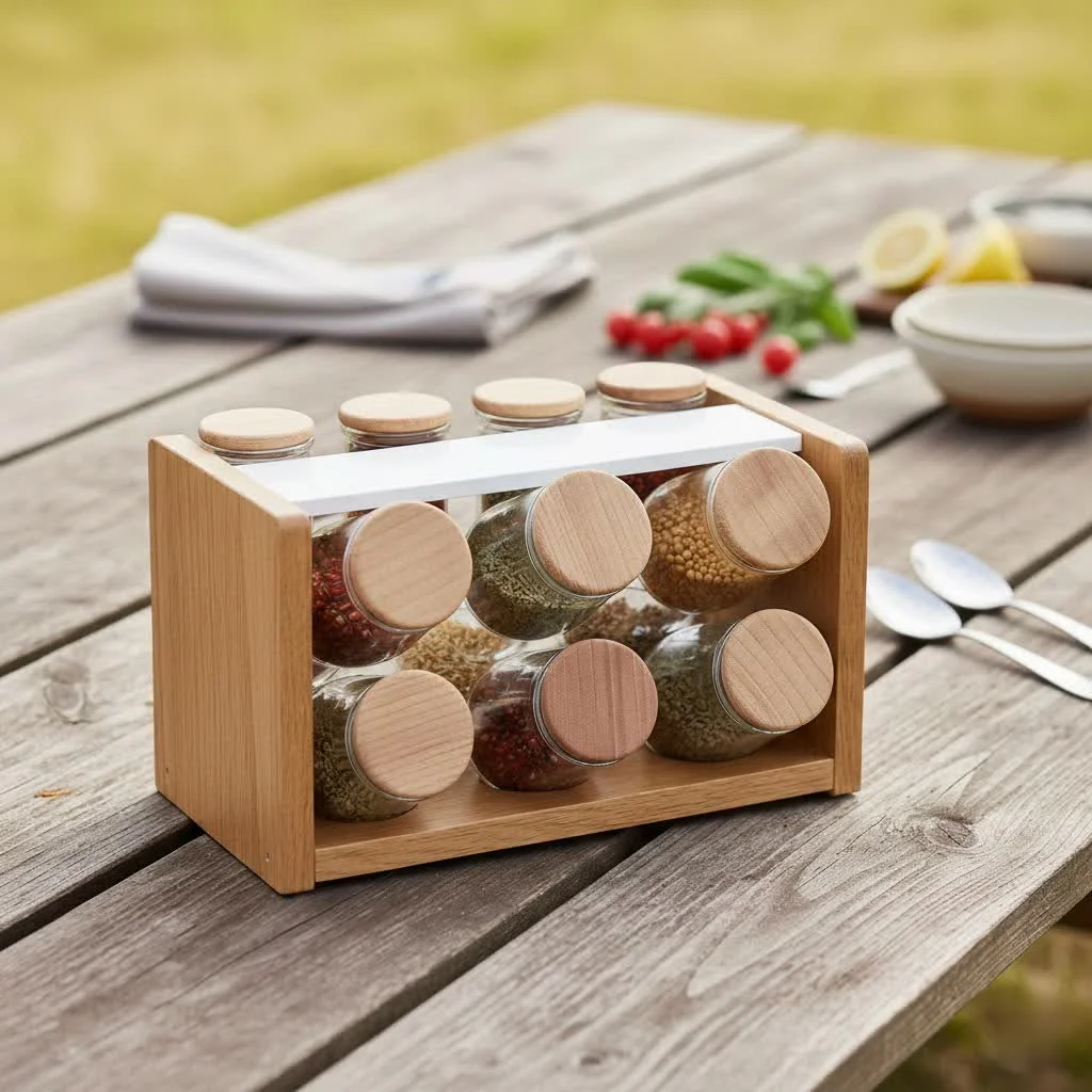 Lenox Village Spice Rack: improve your Kitchen with Timeless Charm