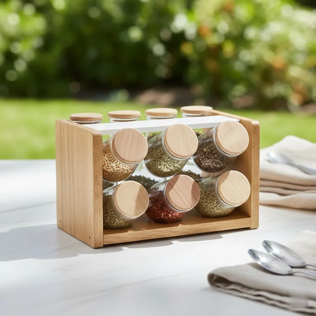 improve your Kitchen: The Ultimate Guide to Wooden Wall Spice Racks